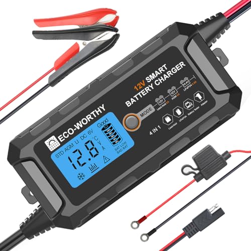 12V 5A Automatic Smart Battery Charger and Maintainer S183