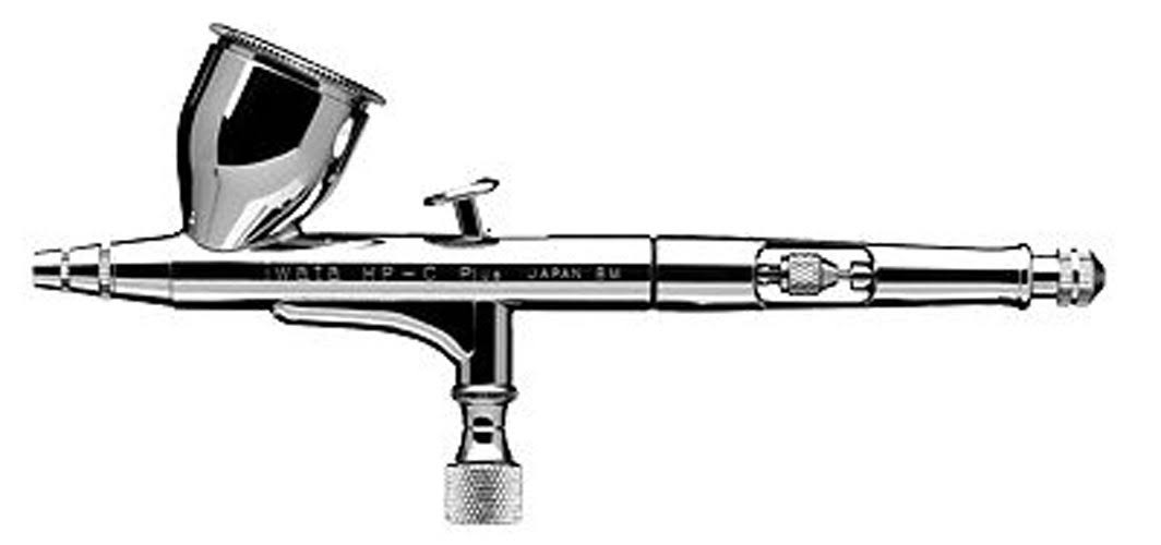 Iwata-Medea Dual Action Large Gravity Feed Cup, 0.3mm M56236