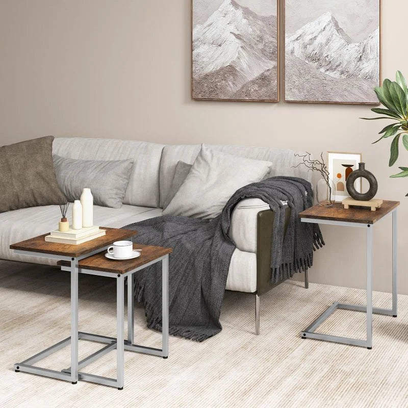 Set of 3 Nesting Coffee Tables V334