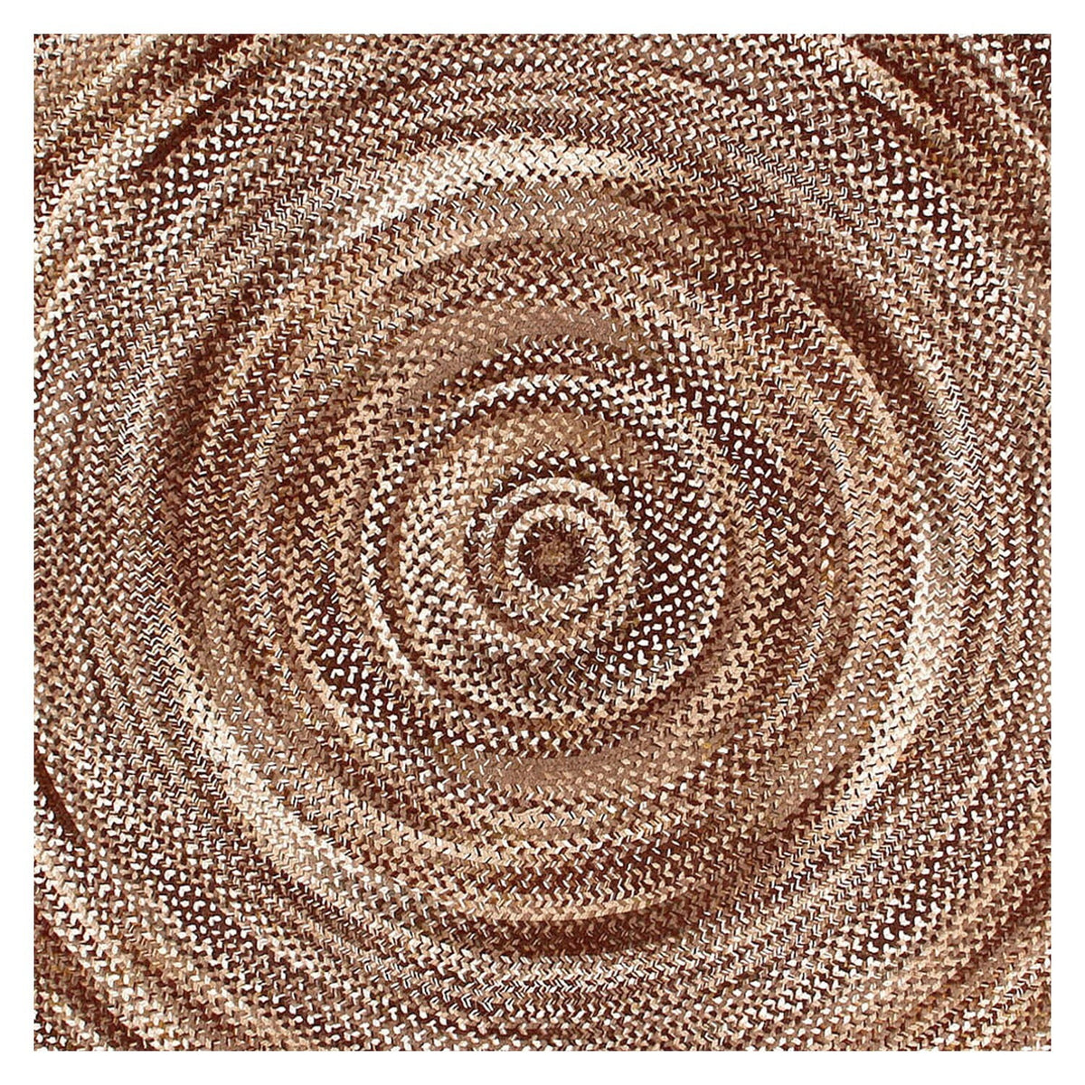 100% Cotton Octagonal Braided Rug O914