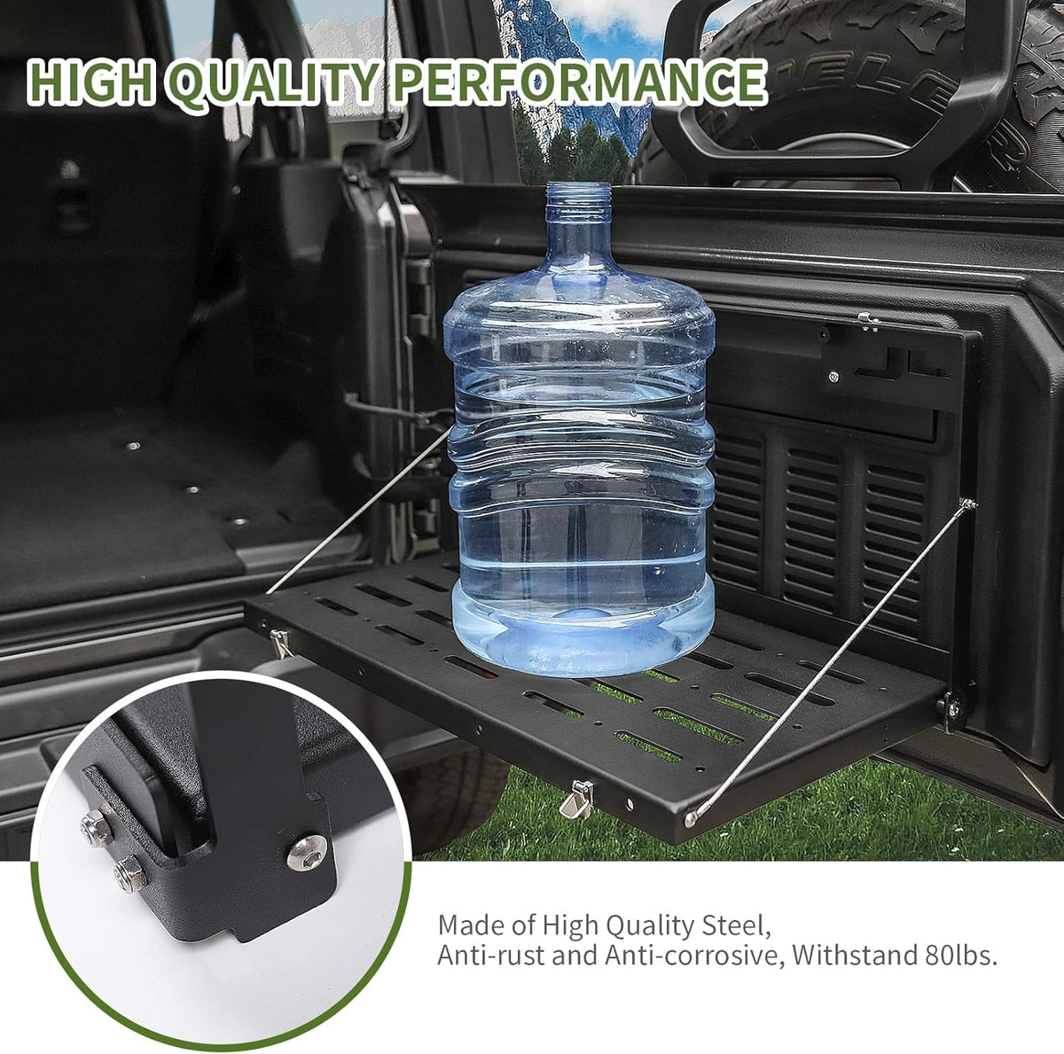 Foldable Aluminum Alloy Tailgate Table F9743