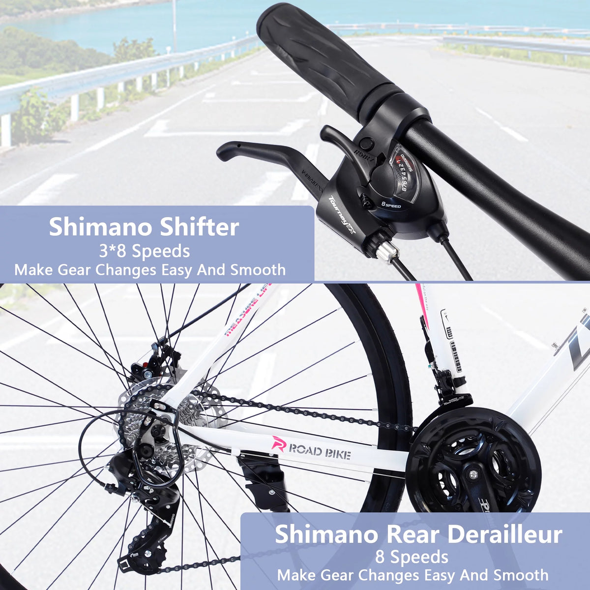 700C 24 Speed Hybrid Bike I227