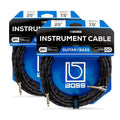 Angled to Straight Instrument Cable 25ft 2-Pack P46350