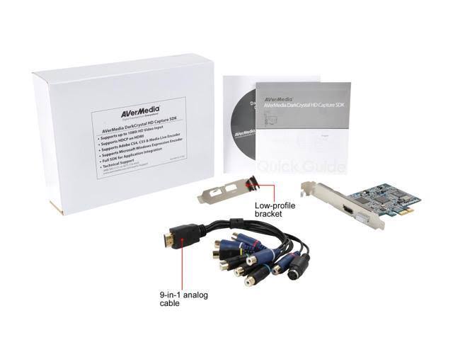 PCIe Low Profile Video Capture Adapter V694