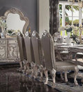 Set of 2 Vintage Bone White Side Chairs W717819