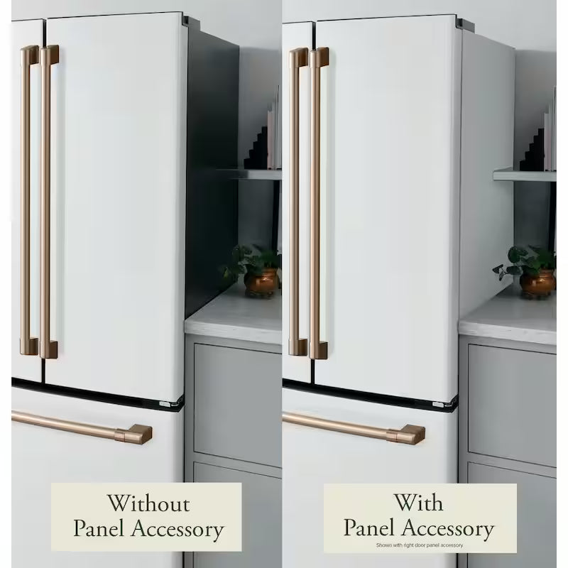 French Door Refrigerator Side Panel Kit in Matte White M909367