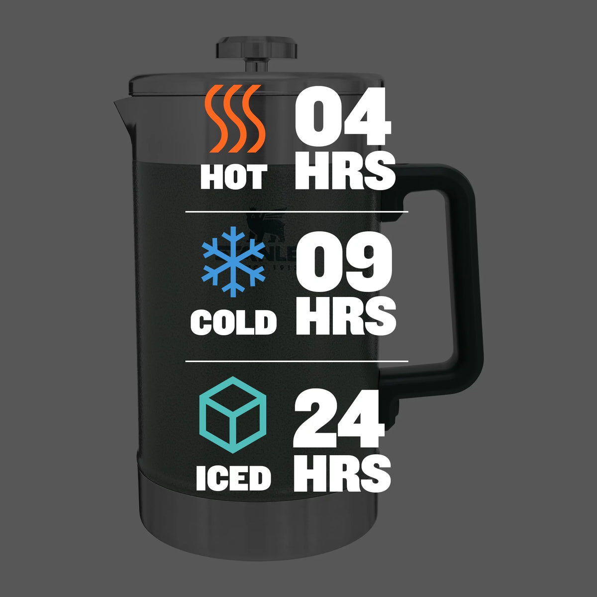 Stainless Steel Coffee French Press 48 oz S8906