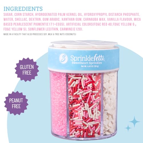 Christmas Sprinkles Mix 6.45 oz Assortment U62262
