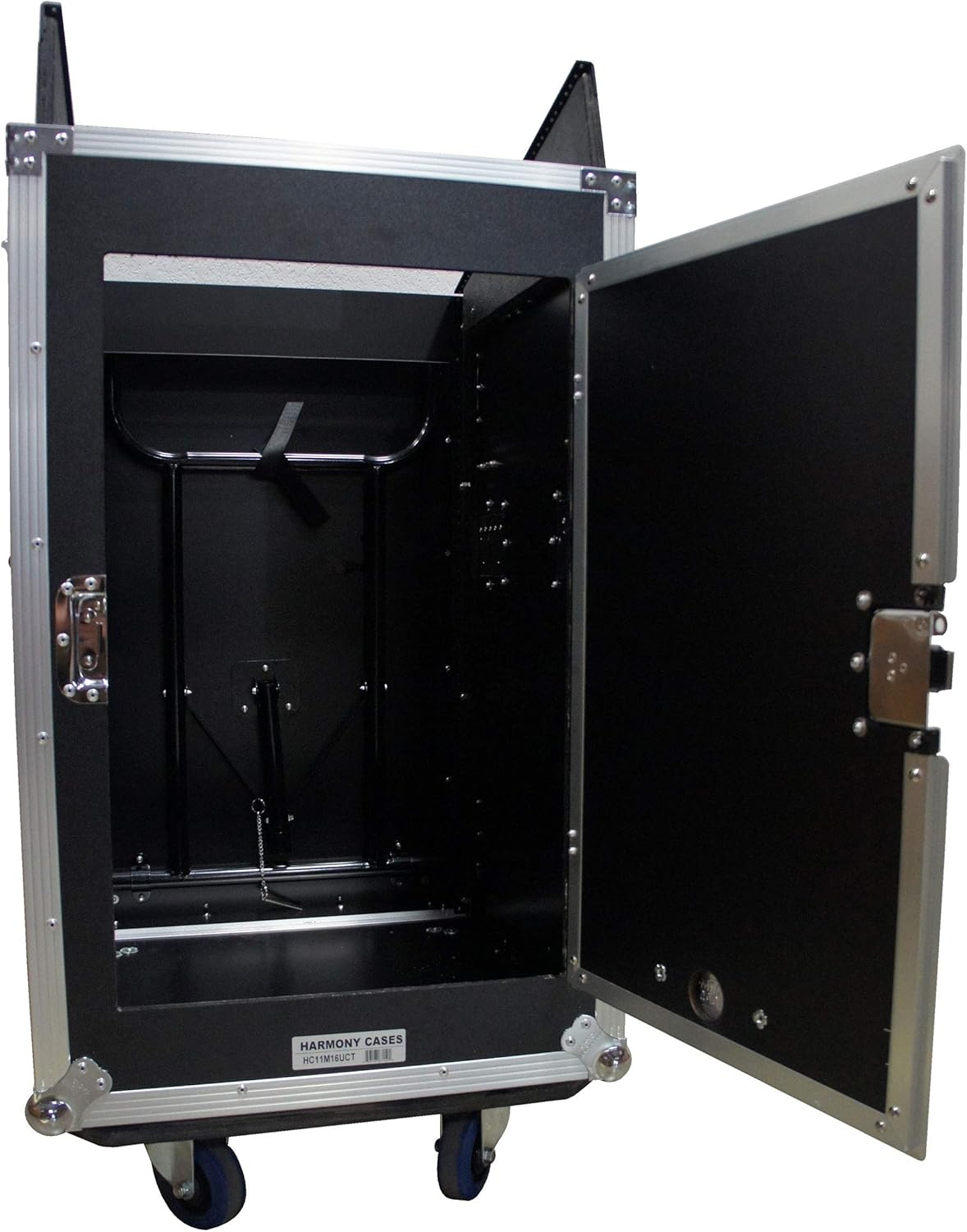 11U Slant Top Mixer Case 18U Vertical Rack with Table O6682