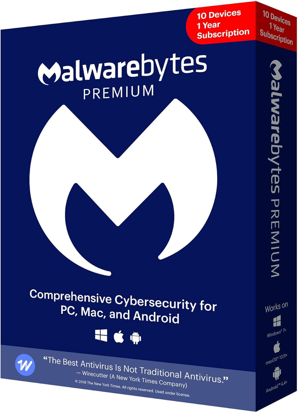 Antivirus Software 12 Months 10 Devices H179