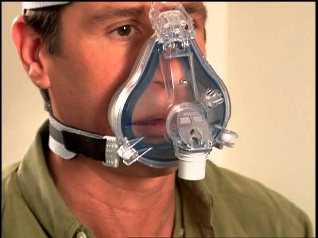 Full Face Mask with Headgear B977