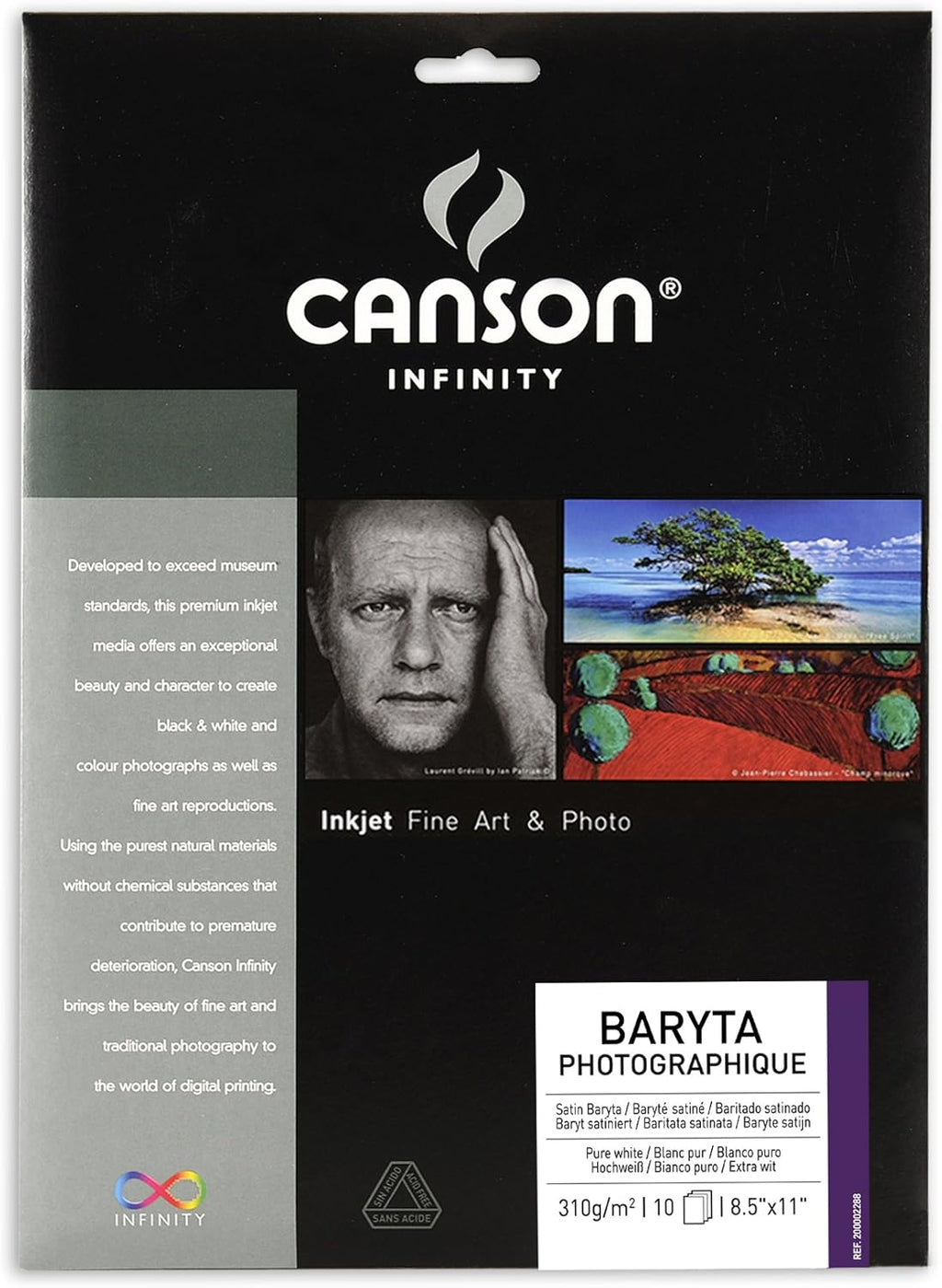 11 x 17 Inch White Inkjet Photo Paper, 25 Sheets Z935371