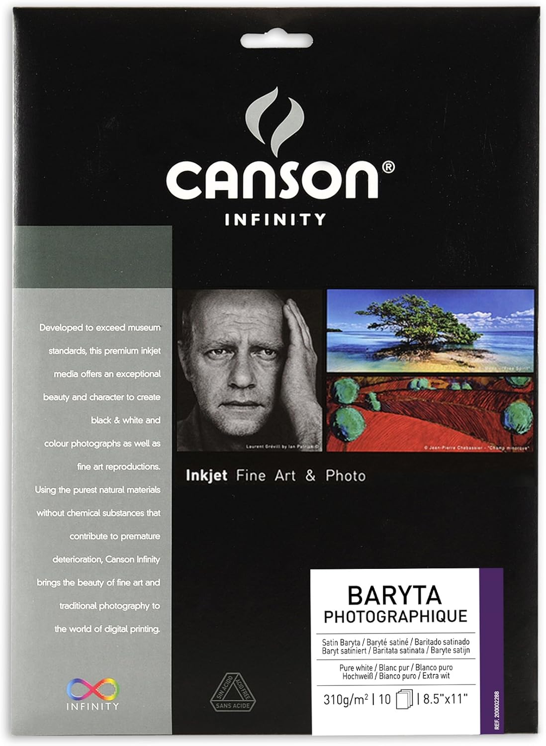 11 x 17 Inch White Inkjet Photo Paper, 25 Sheets Z935371