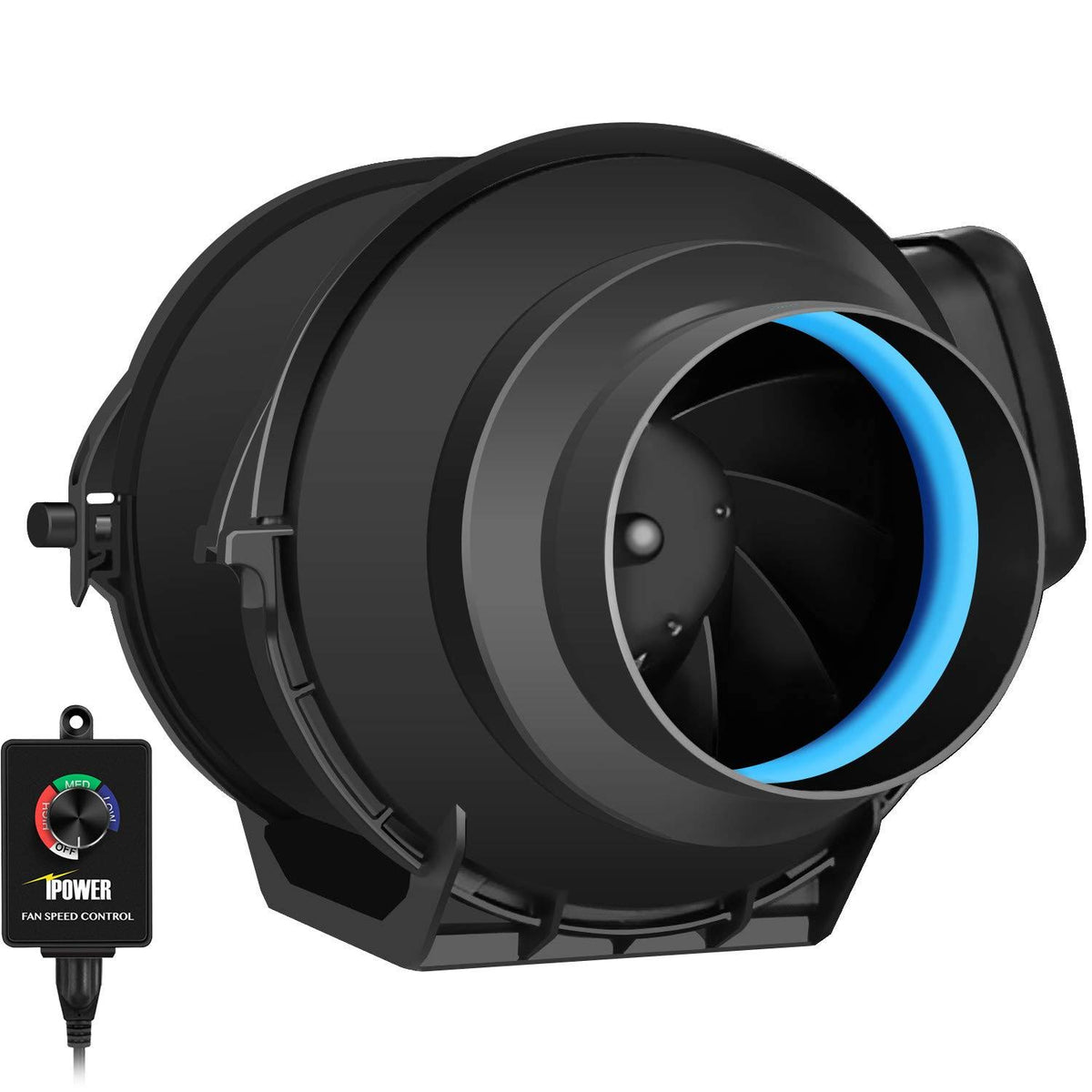 4 Inch 150 CFM Inline Duct Fan with Variable Speed Controller K569166