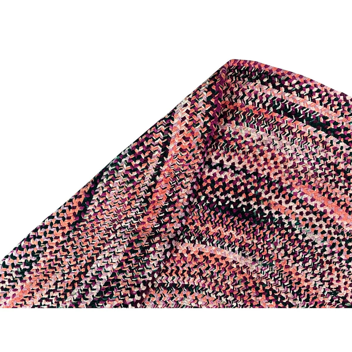 100% Cotton Octagonal Braided Rug O914