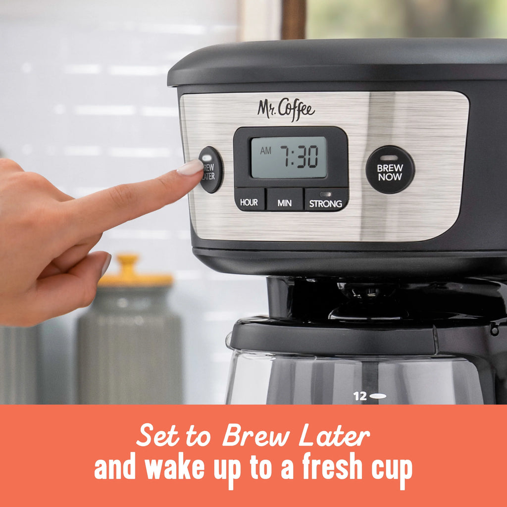 12-Cup Programmable Coffee Maker L676