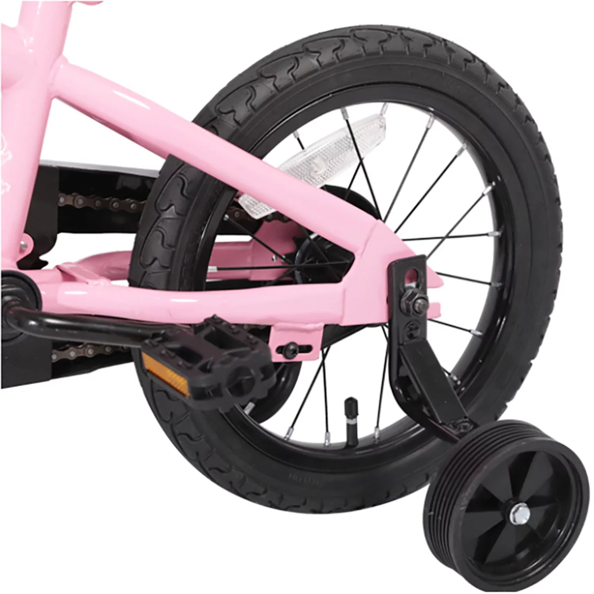 16in Bike with Training Wheels & Kickstand K570