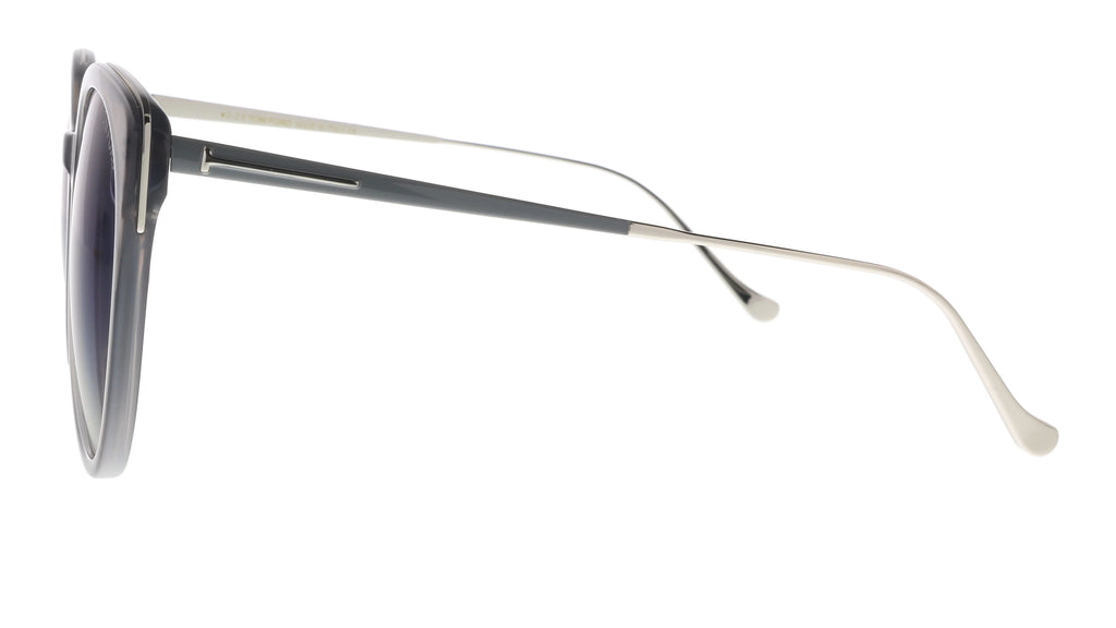 Grey Gradient Round Sunglasses E730134