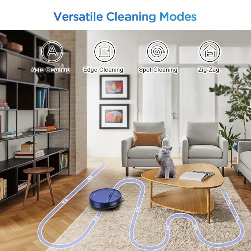 2-in-1 Robot Vacuum and Mop Combo M6269
