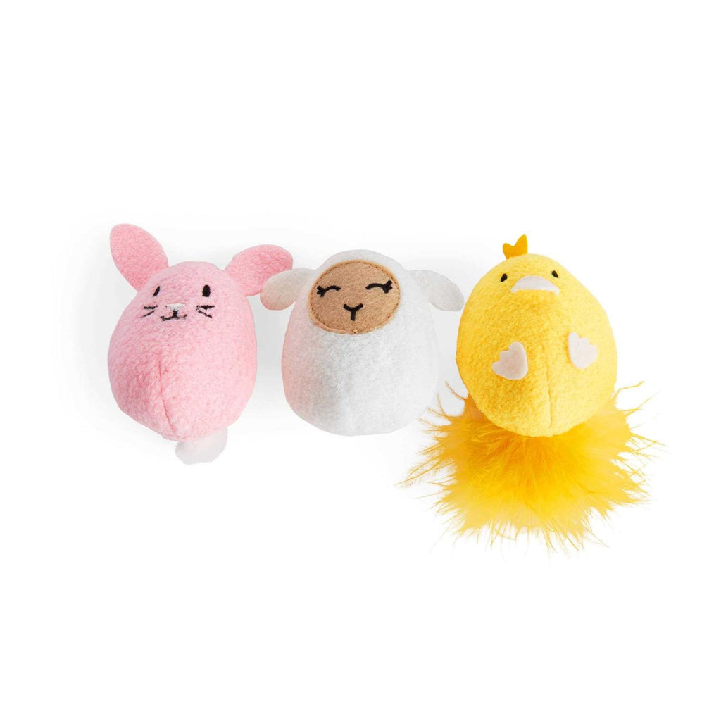 Easter Basket Cat Toy X90103