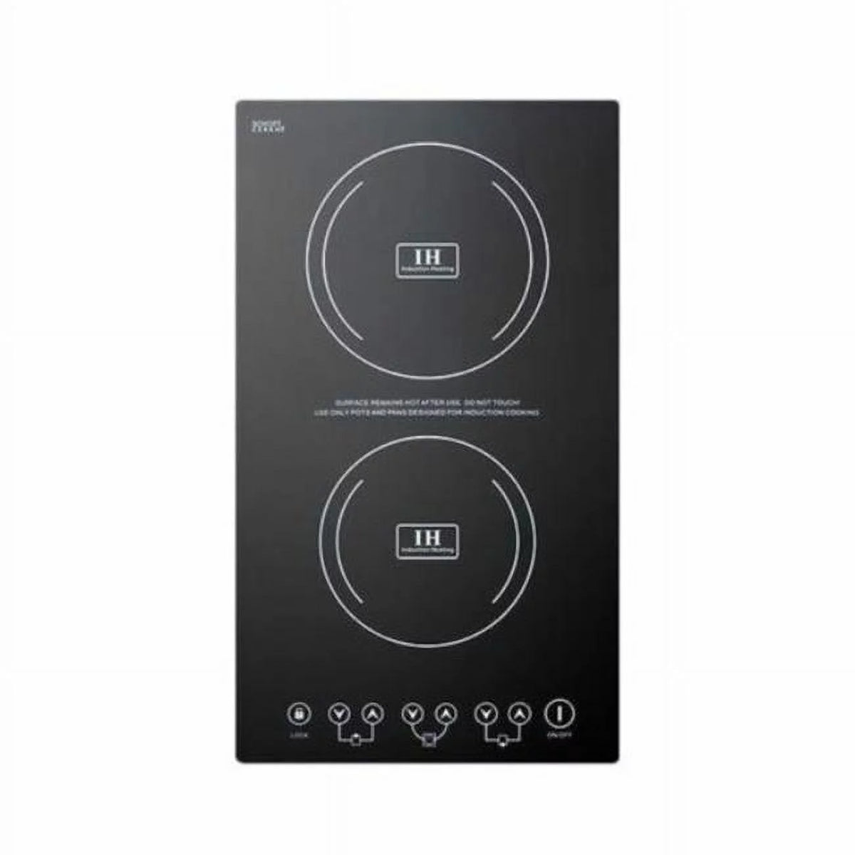 Black 2 Burner Induction Cooktop I42591