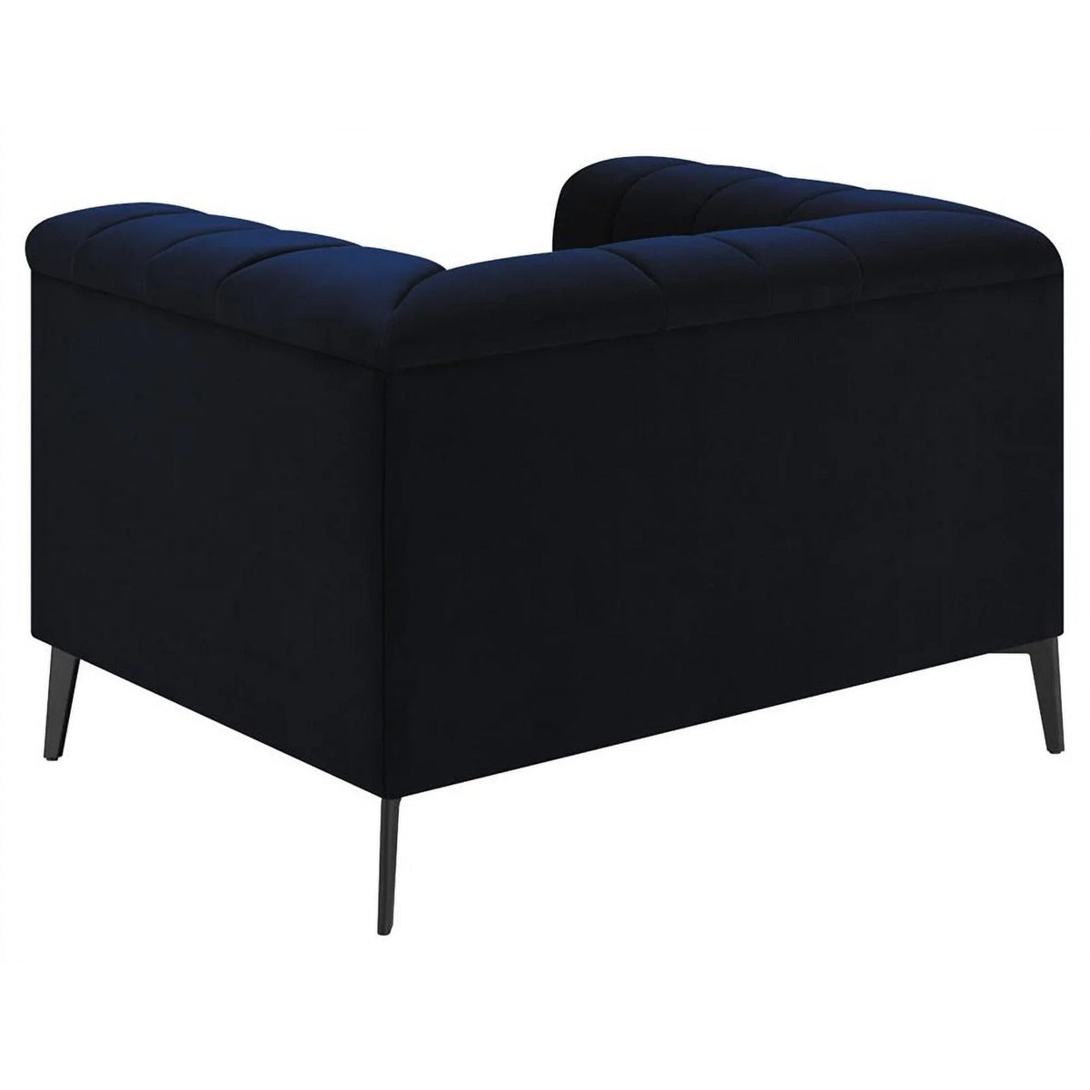 Blue Tuxedo Arm Chair X5427