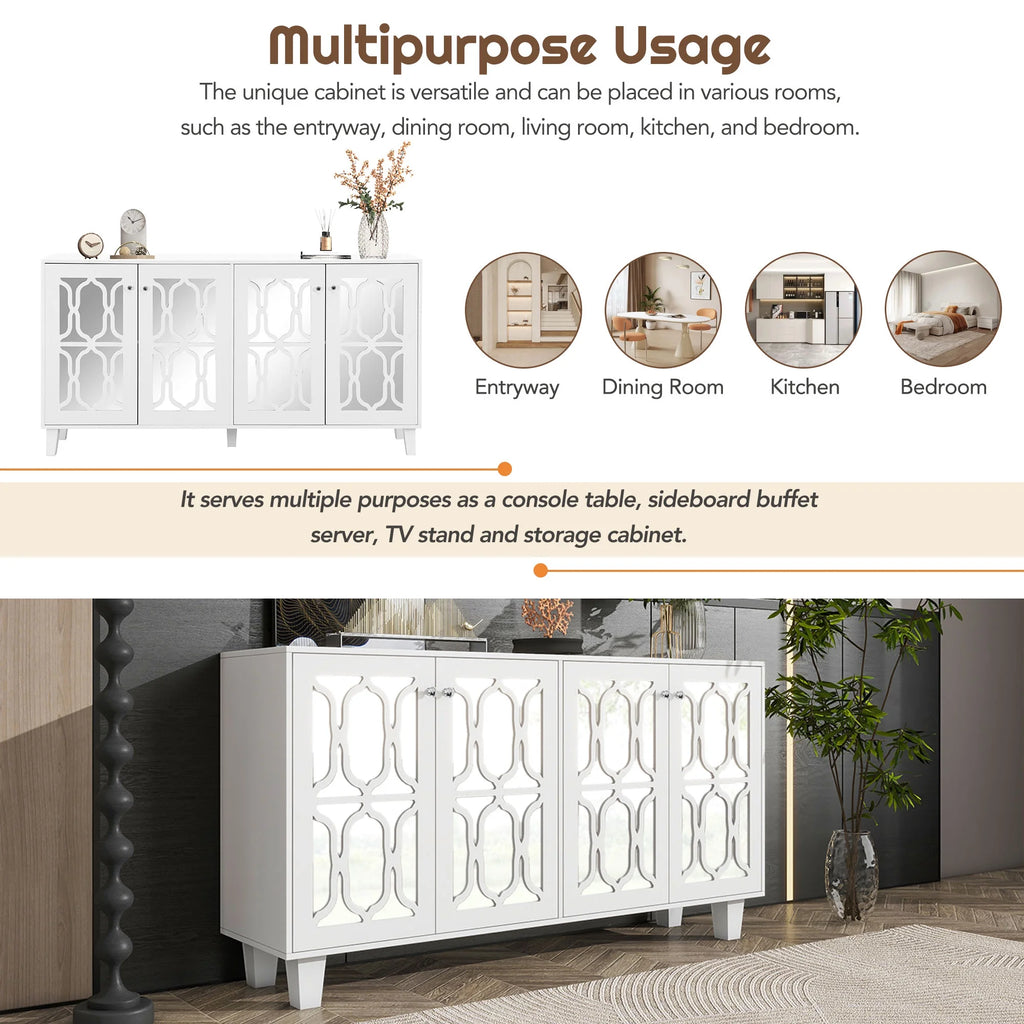 Buffet Cabinet with Adjustable Shelve Z617175