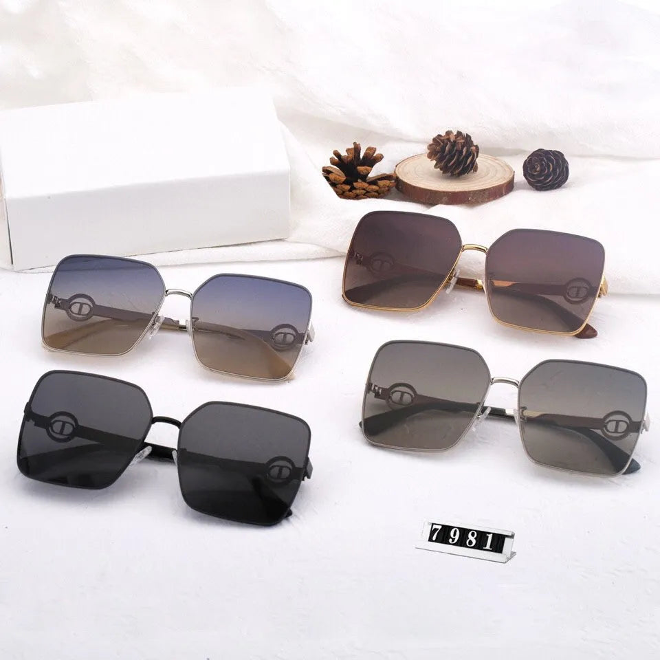 Round Hollowed Out Polarized Sunglasses M327