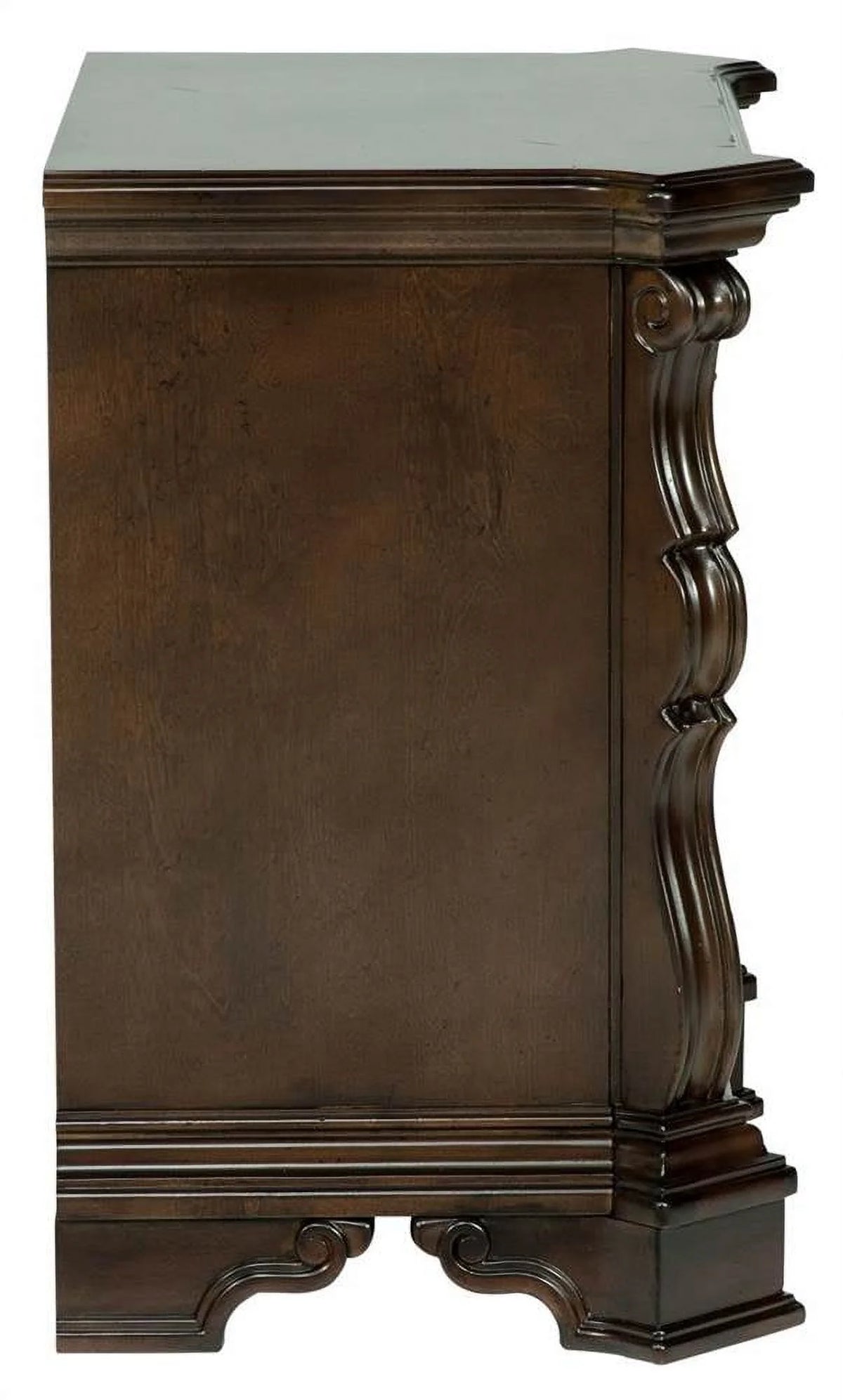 Dark Brown Wood Night Stand O66878