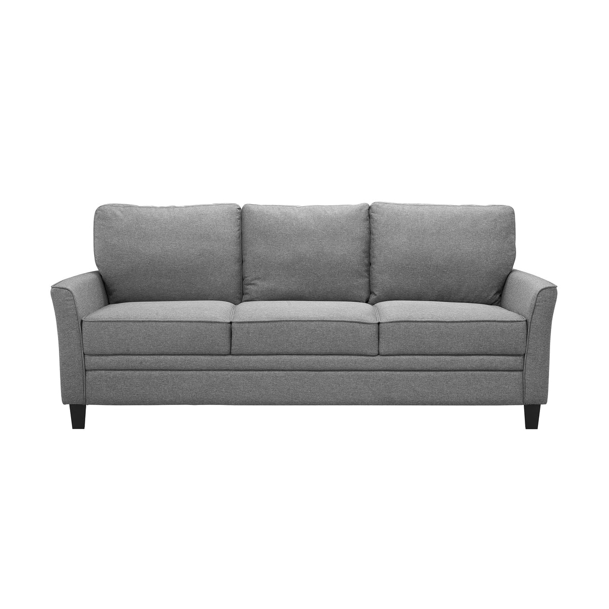 Black 3 Seat Sofa Q140882