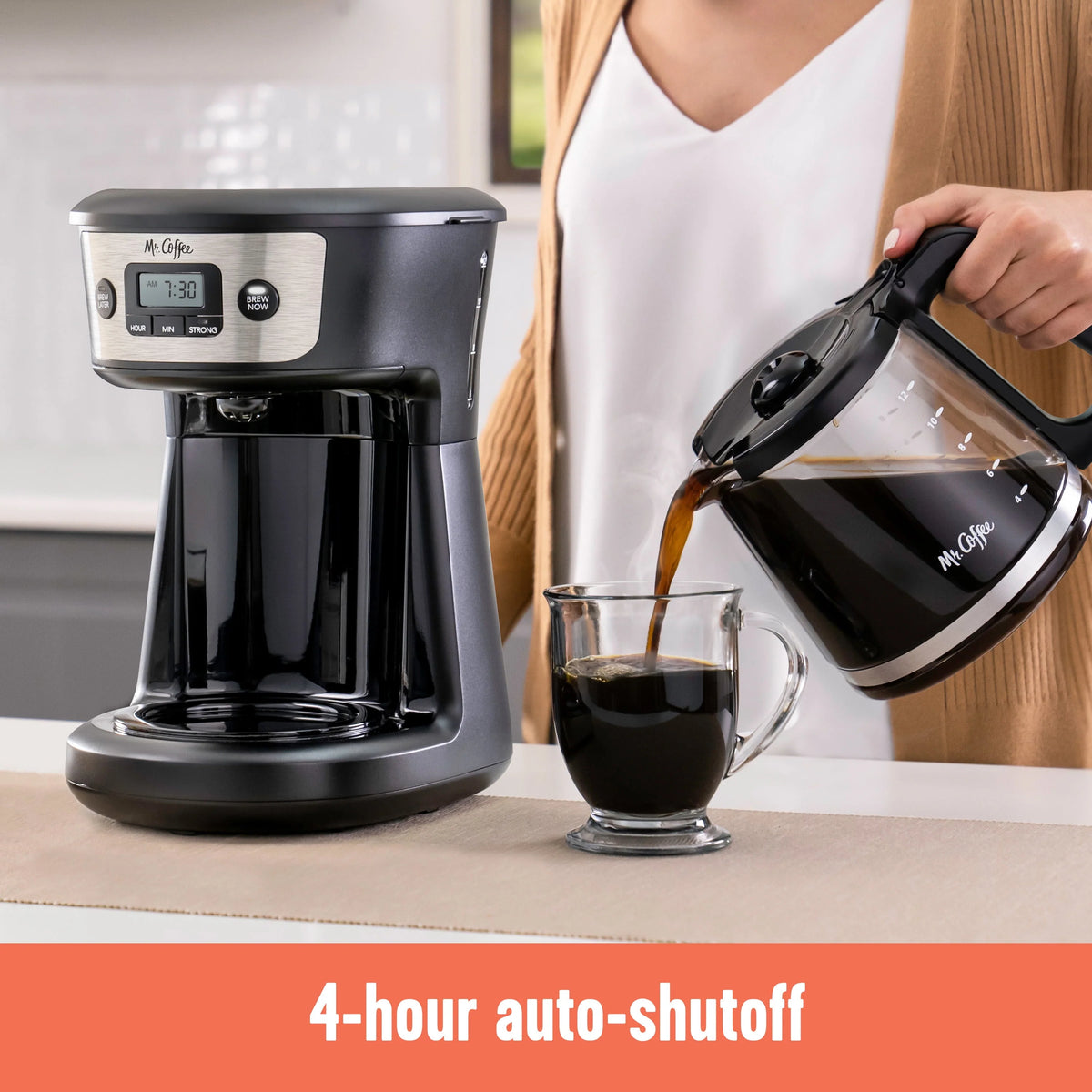 12-Cup Programmable Coffee Maker L676
