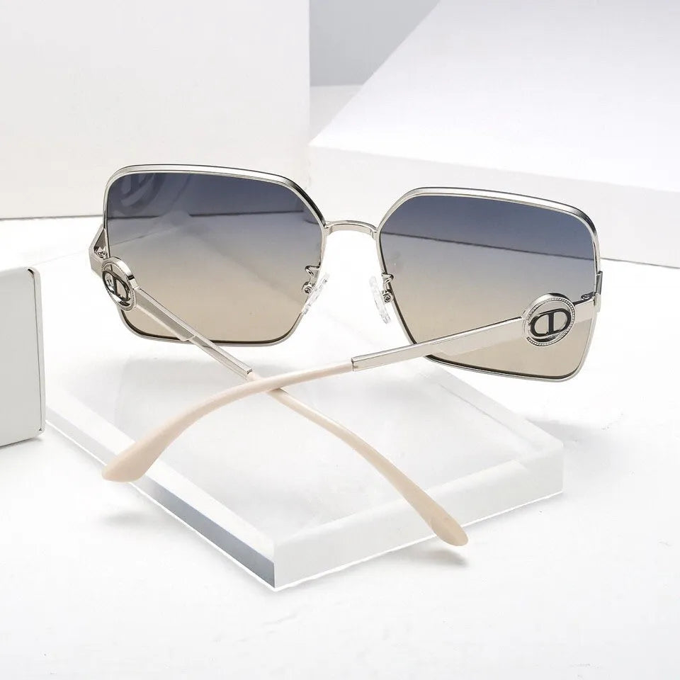 Round Hollowed Out Polarized Sunglasses M327