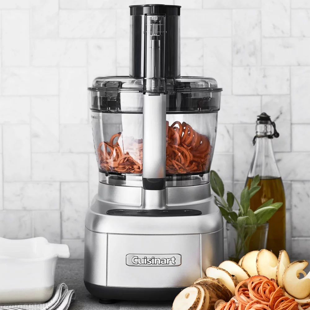 13 Cup Food Processor with Spiralizer and Dicer F20033
