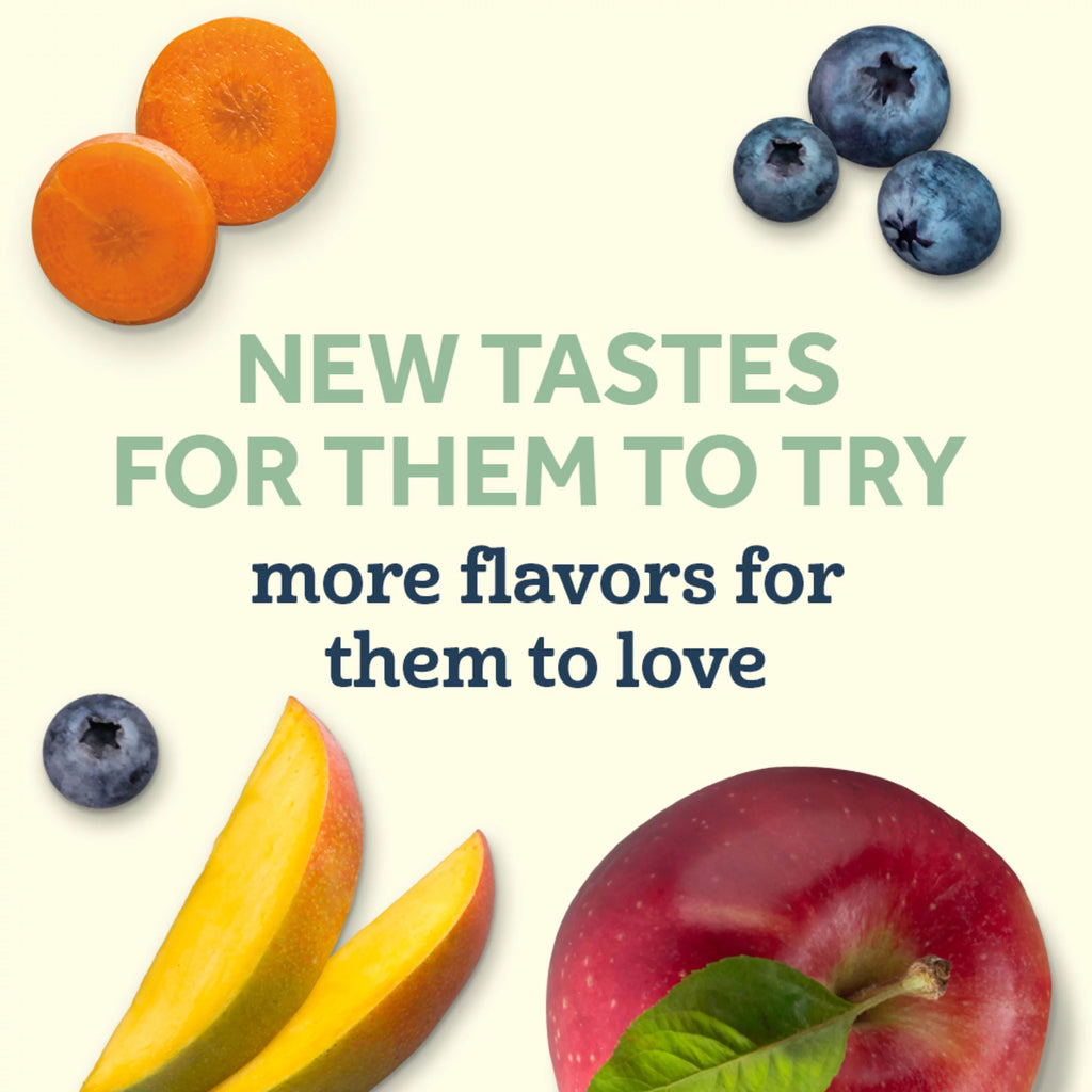 Organic Apple Mango Raspberry Oatmeal with Avocado 3.5 oz Pouch 12 Pack F6029