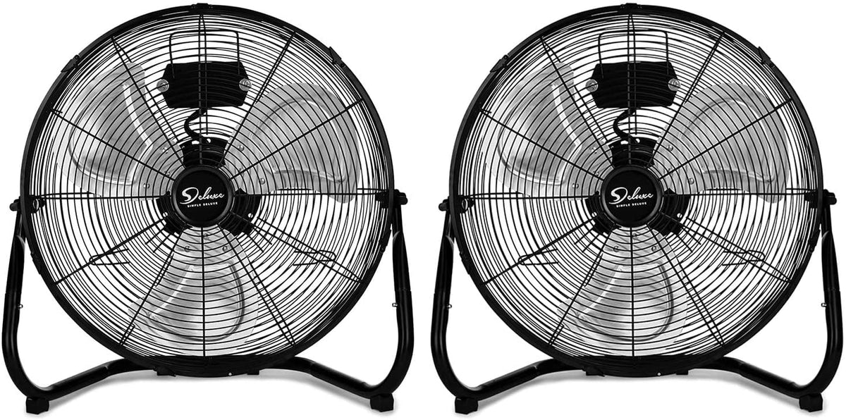12 inch 1800 CFM 3-Speed Metal Floor Fan W27770