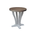 Solid Wood Round End Table W88464