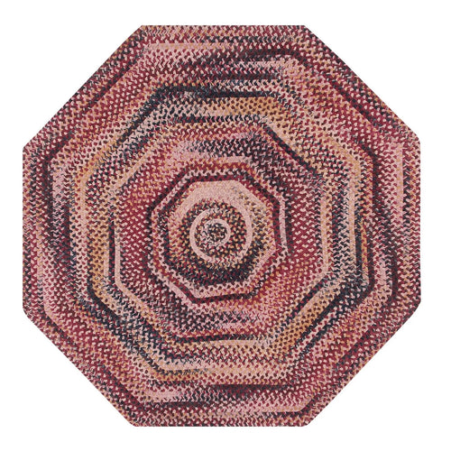 100% Cotton Octagonal Braided Rug O914