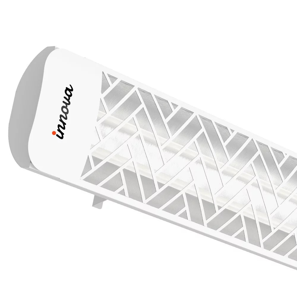 4000 Watt Electric Infrared Dual Element Heater White Wall Mount N732550