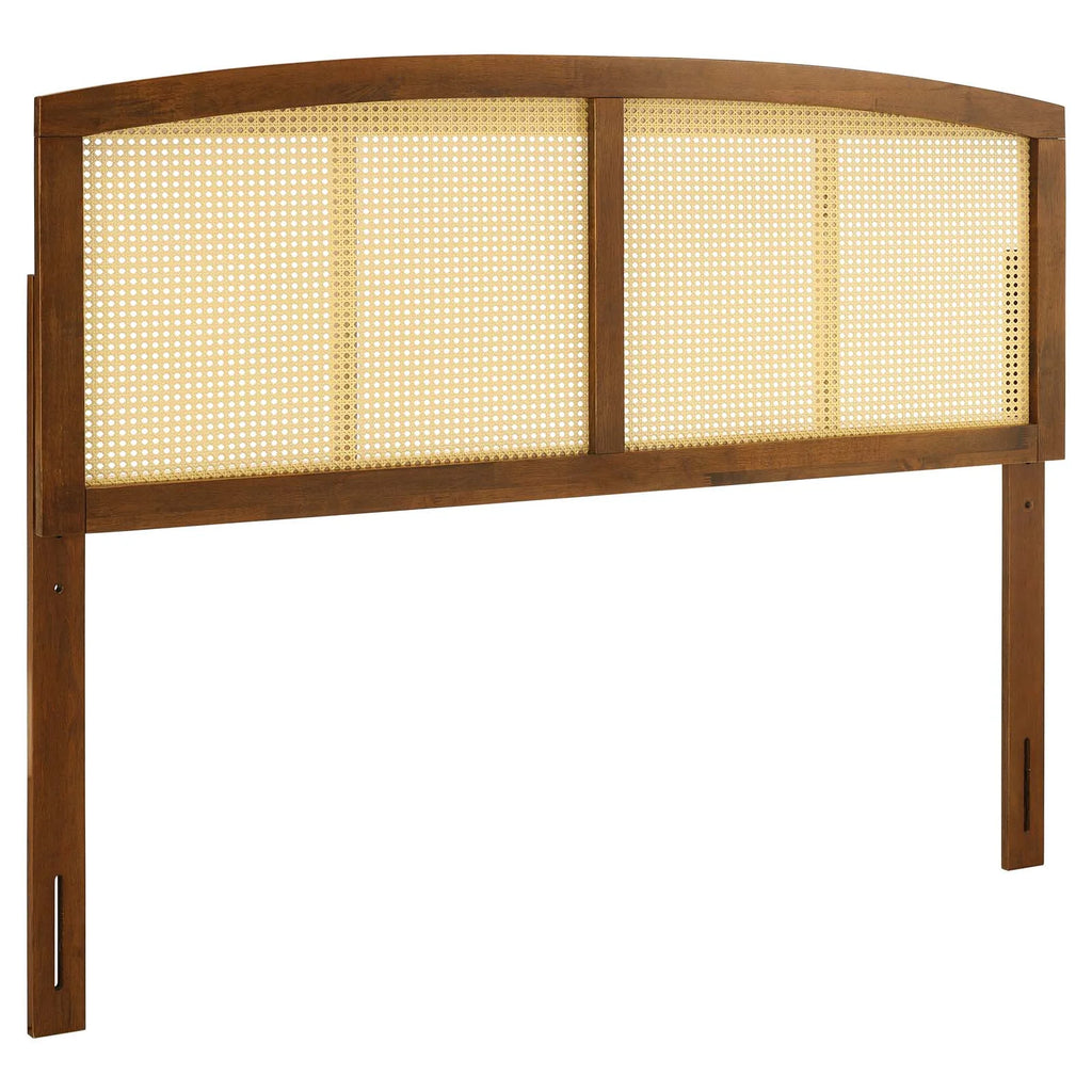 Walnut Cane King Headboard F74677