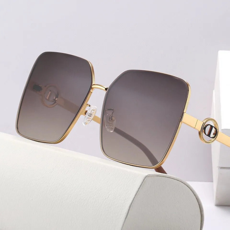 Round Hollowed Out Polarized Sunglasses M327