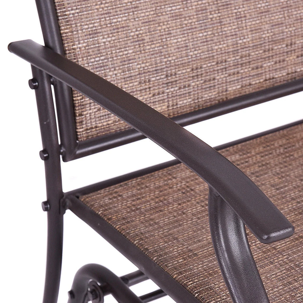 Patio Loveseat Glider Rocking Bench Z963