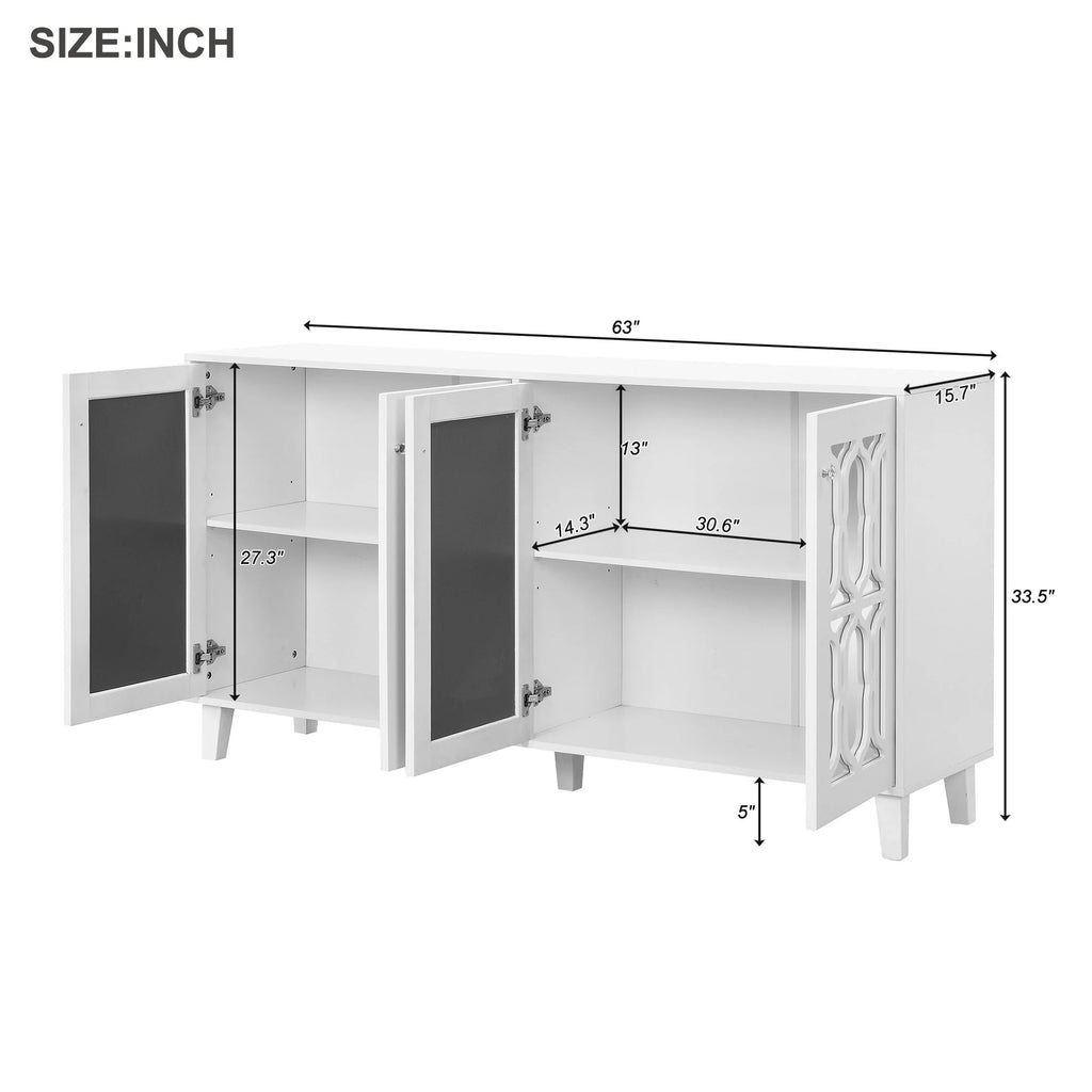 Buffet Cabinet with Adjustable Shelve Z617175