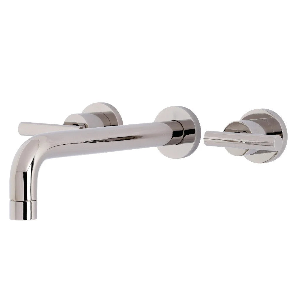2-Handle Wall Mount Roman Tub Faucet Brushed Brass Z78926
