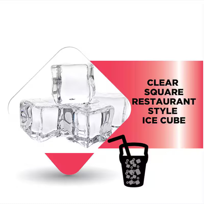 40 lb. Freestanding Stainless Steel Ice Maker Z7231