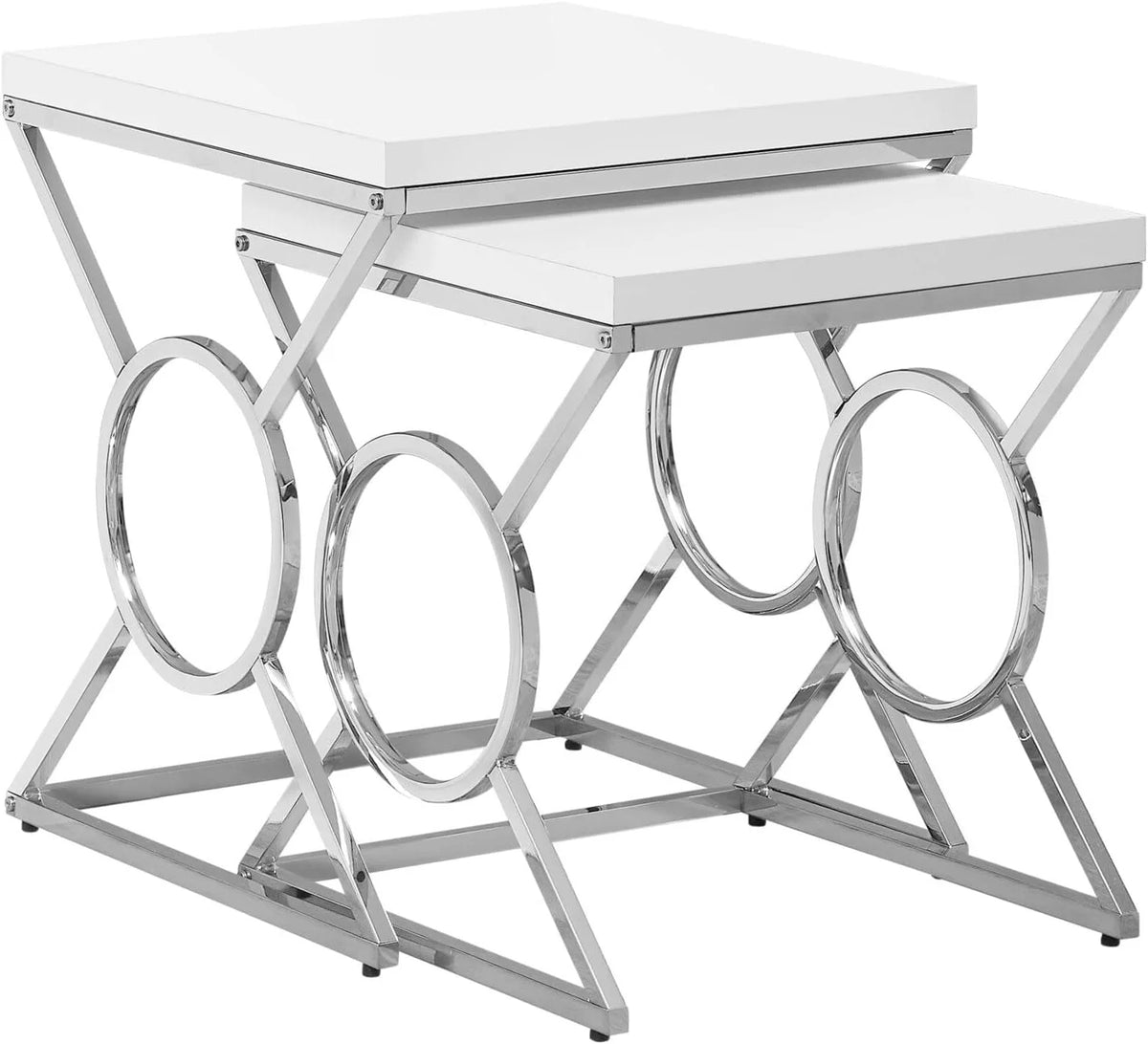 White Nesting Table F93080