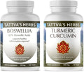 Turmeric Curcumin 500 mg 120 ct Plus Boswellia 500 mg 120 ct D59390