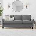 Black 3 Seat Sofa Q140882